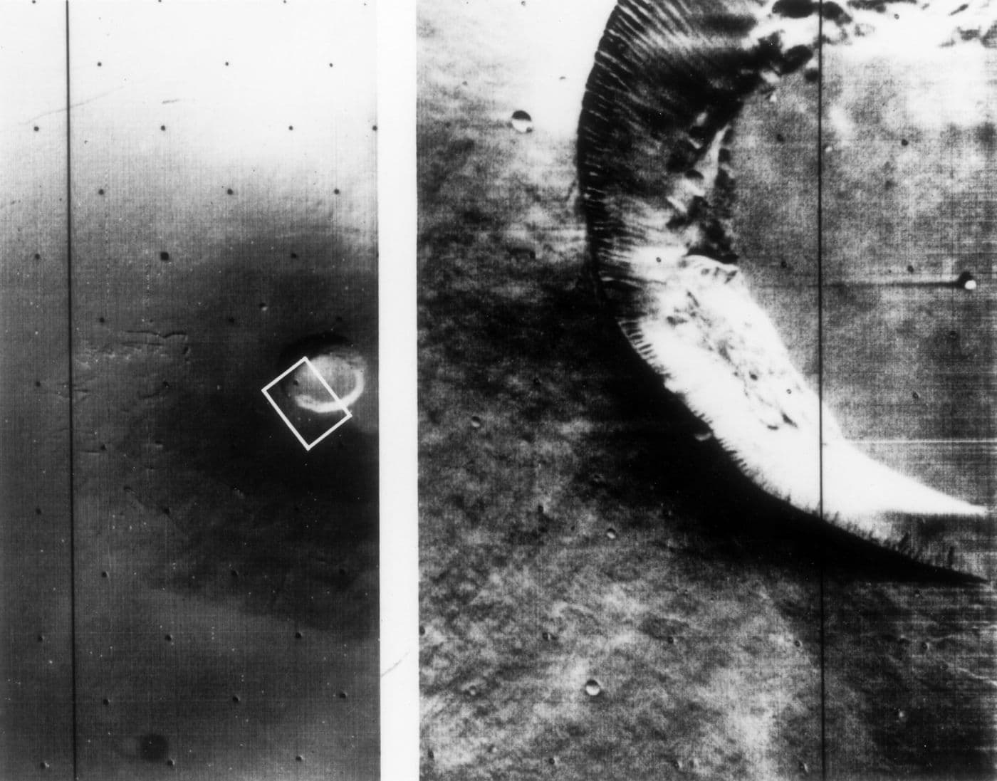 Mariner 9 Arsia Silva