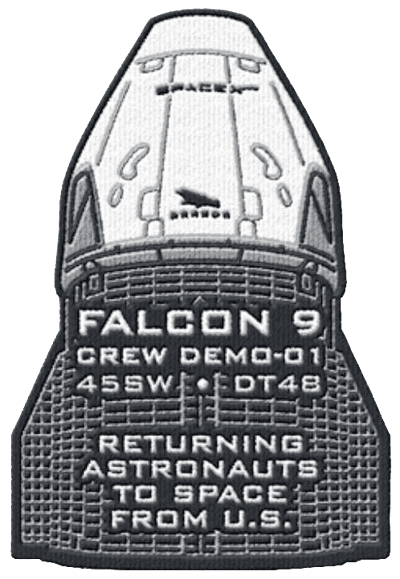 Crew Dragon Demo-1 mission patch