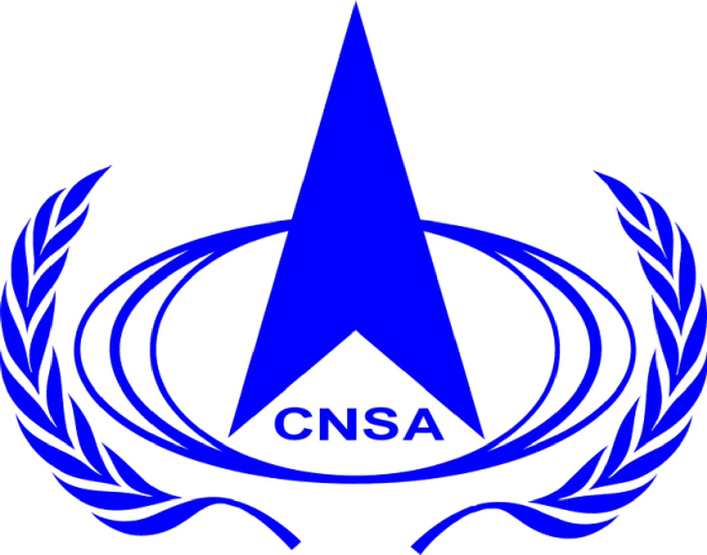 Logo Čínské národní kosmické správy (CNSA).