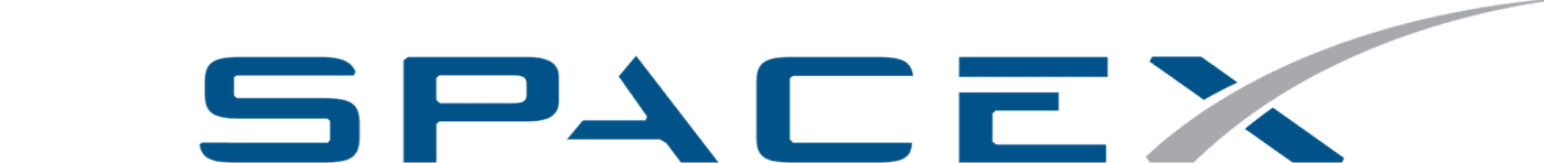 Logo společnosti SpaceX.