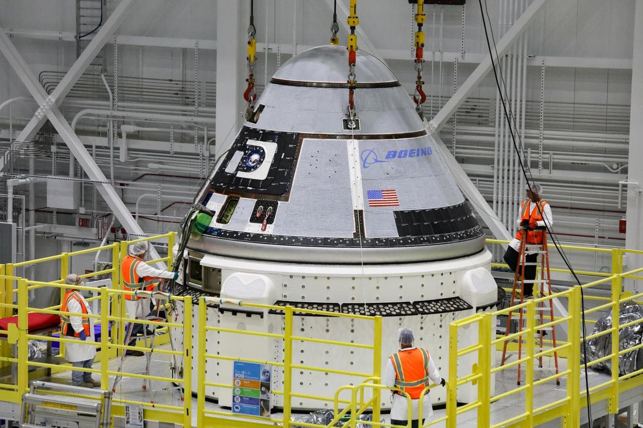 Boeing’s CST-100 Starliner spacecraft for Orbital Flight Test