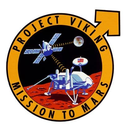 Project Viking program insignia used for the Viking 1 and Viking 2 landers.