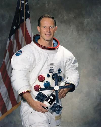 NASA astronaut Jack R. Lousma, 1971.