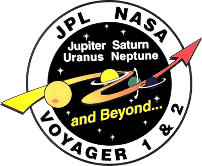 Voyager program mission insignia.