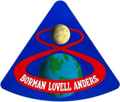 Znak mise Apollo 8.