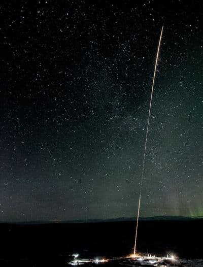 NASA Launches Rocket Into Active Auroras