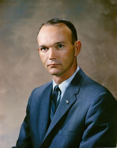 Portrait of astronaut Michael Collins (NASA).