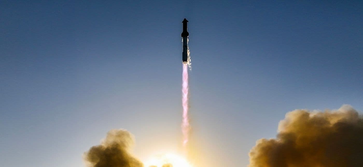 Liftoff of the eighth flight on 6 March 2025.