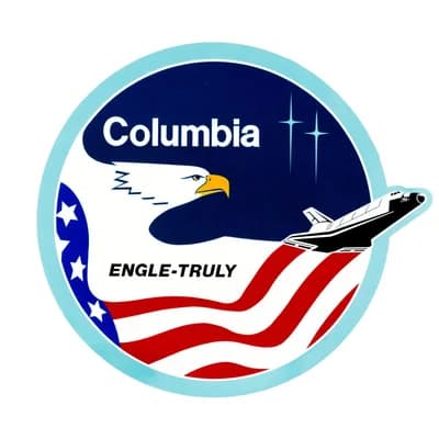 Official STS-2 mission insignia.