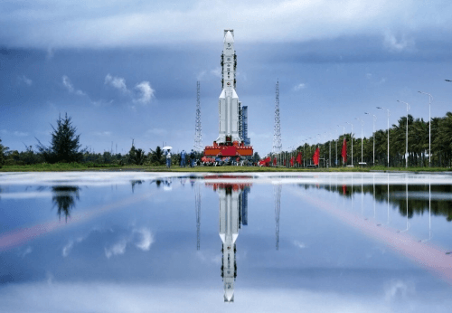 Chang’e 7 and Long March 5 at Wenchang